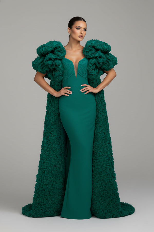 Fouad Sarkis F02821 Couture Evening Gown