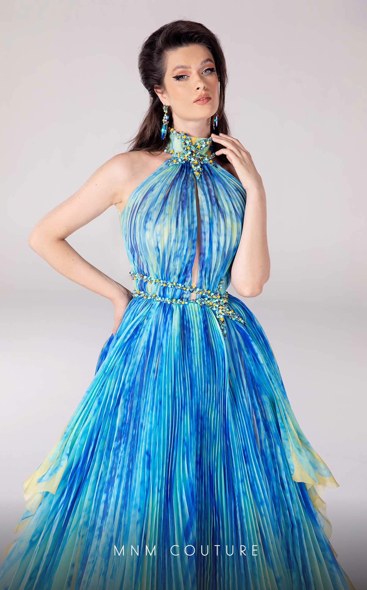 Fouad Sarkis F02822 Couture Evening Gown