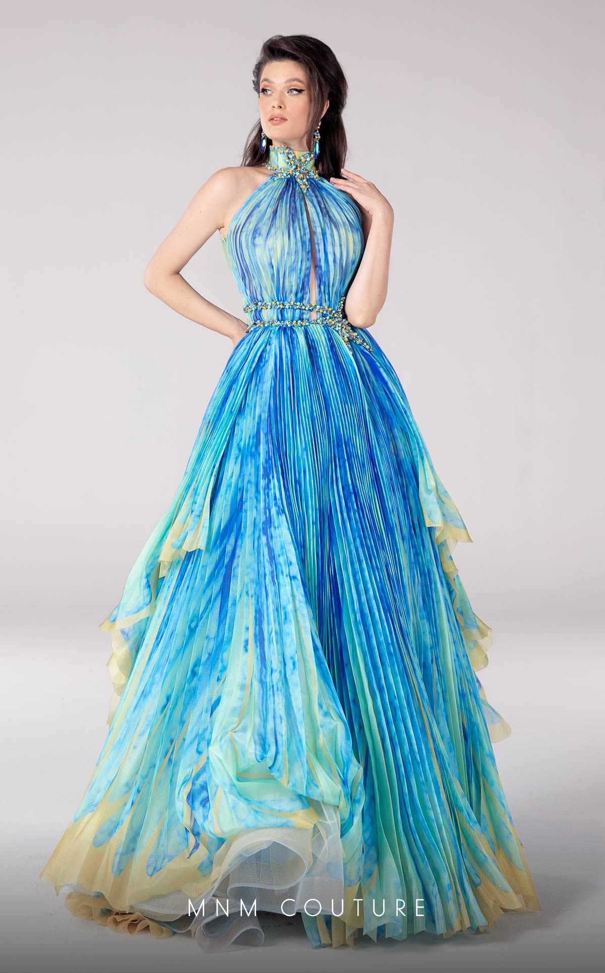 Fouad Sarkis F02822 Couture Evening Gown