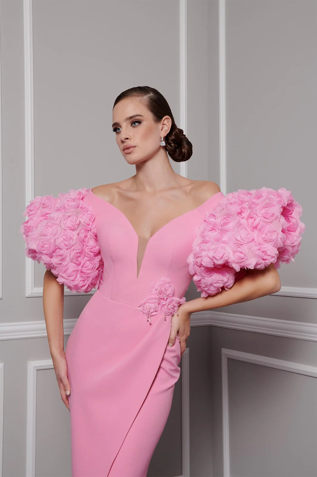 Fouad Sarkis F02824 Couture Evening Gown