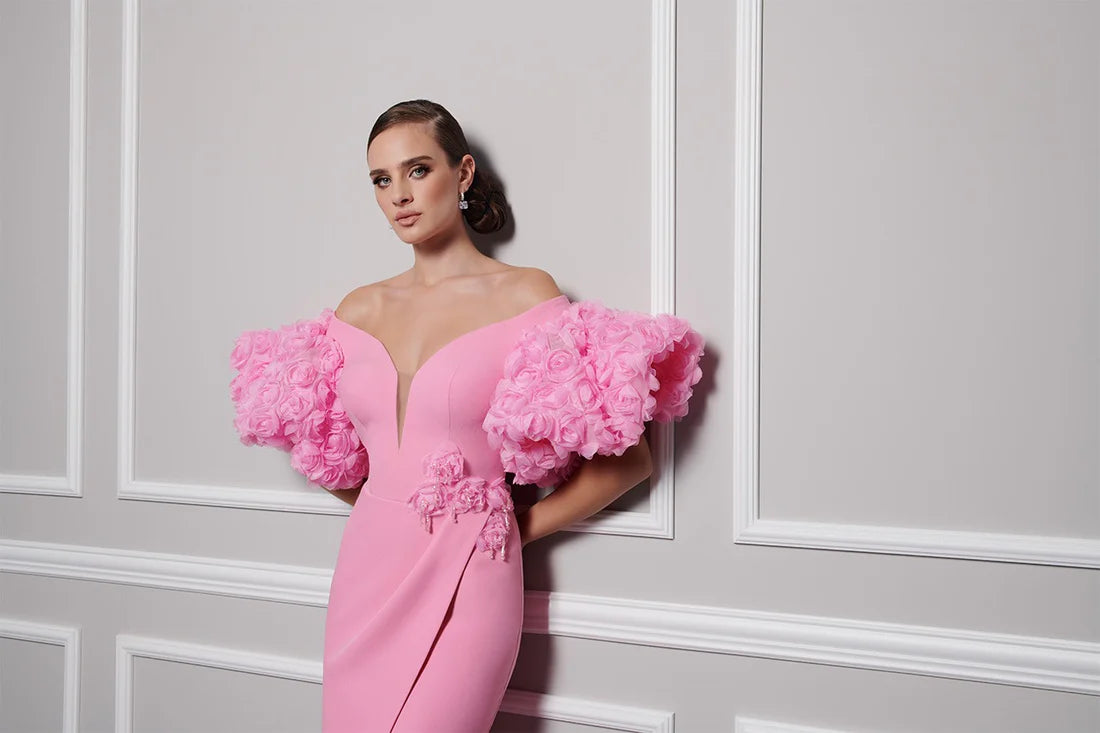 Fouad Sarkis F02824 Couture Evening Gown