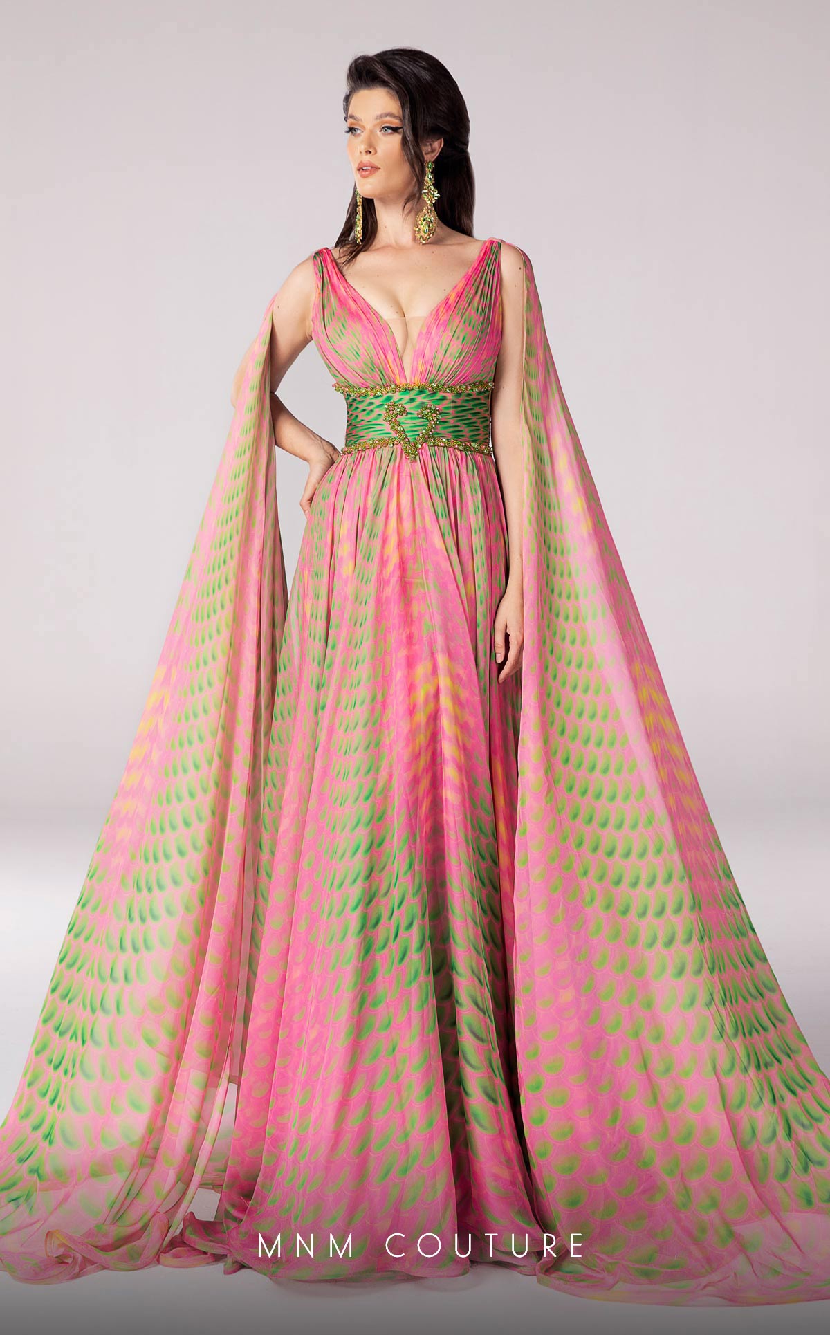 Fouad Sarkis F02828 Couture Evening Gown