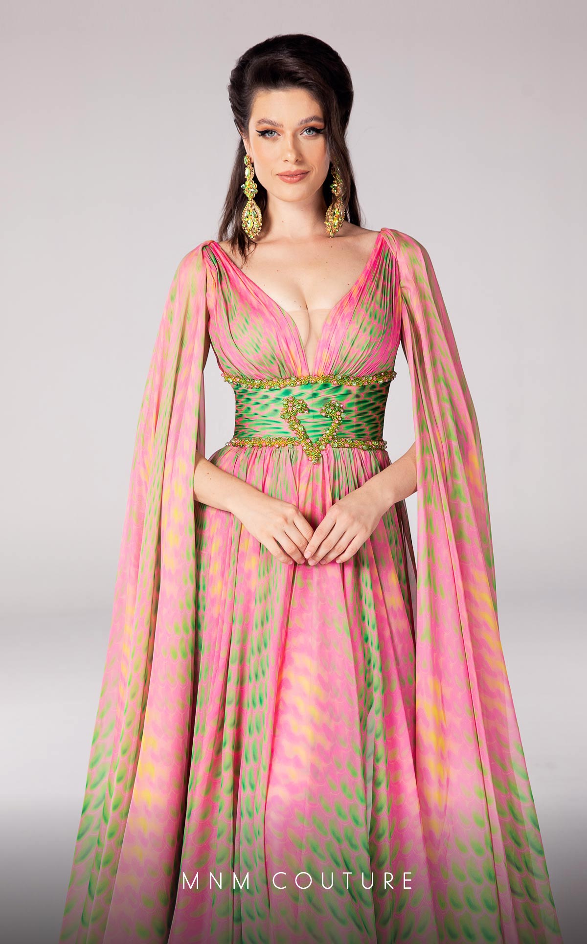 Fouad Sarkis F02828 Couture Evening Gown