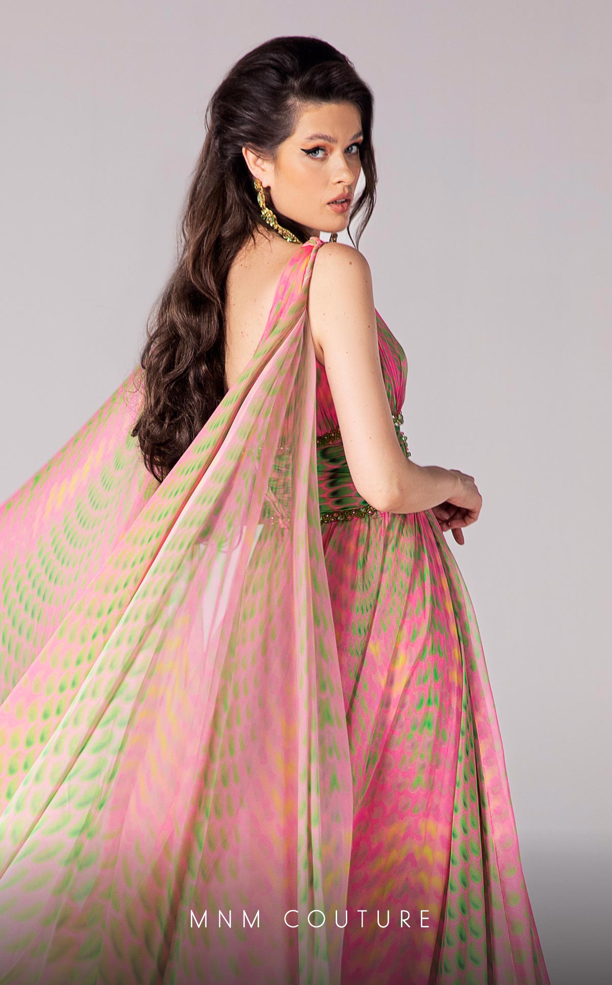 Fouad Sarkis F02828 Couture Evening Gown