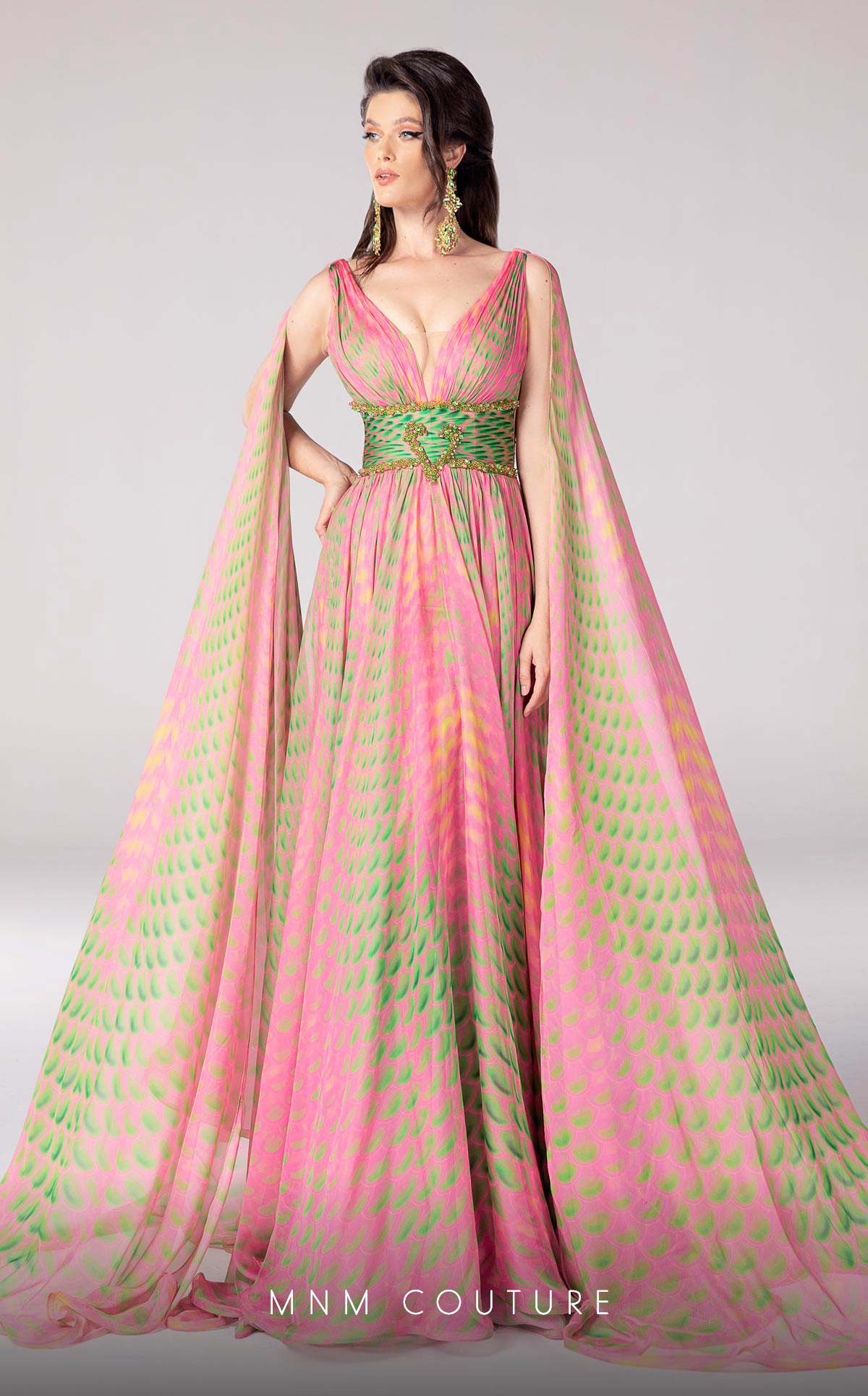 Fouad Sarkis F02828 Couture Evening Gown