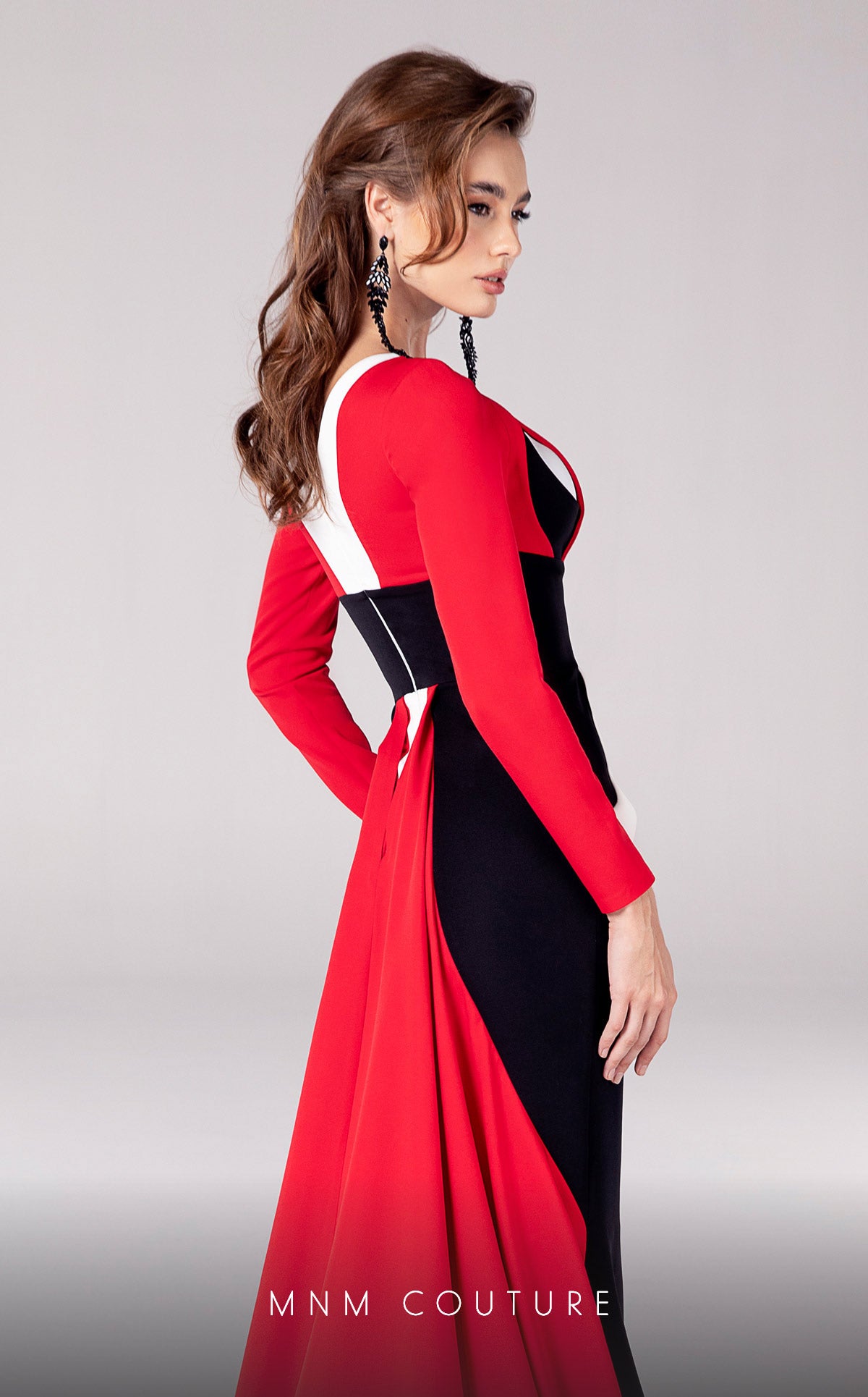 Fouad Sarkis F02834 Couture Evening Gown