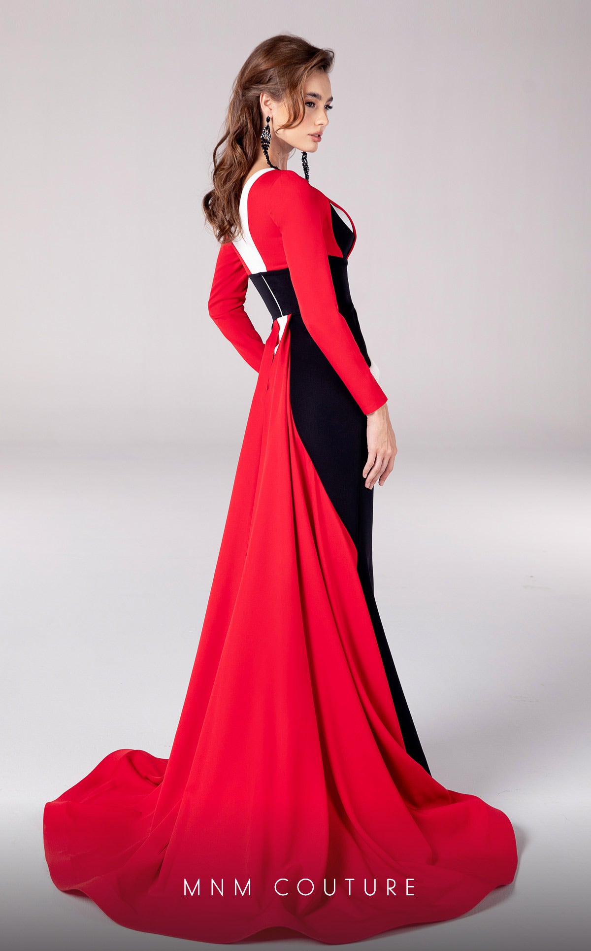 Fouad Sarkis F02834 Couture Evening Gown