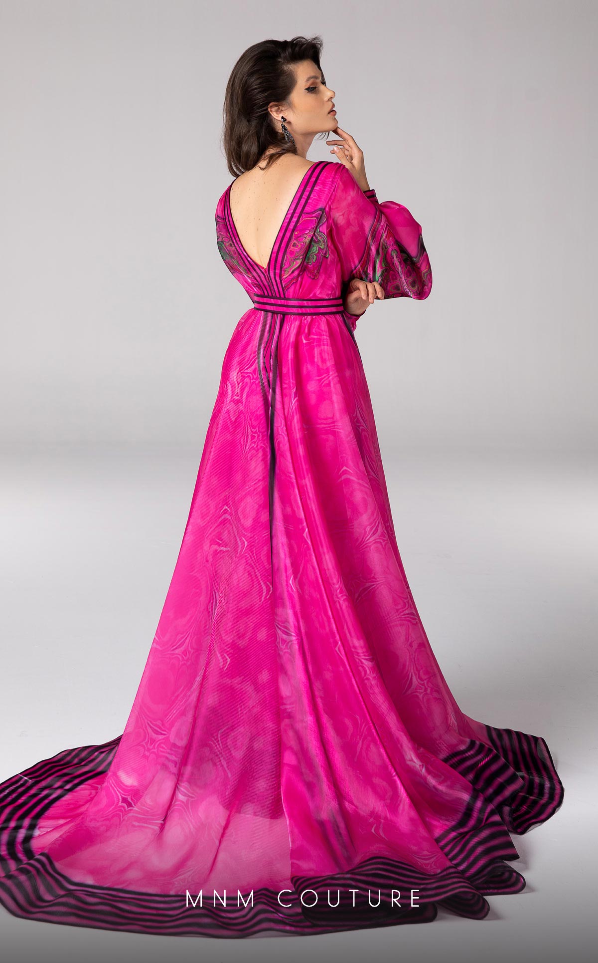 Fouad Sarkis F02839 Couture Evening Gown