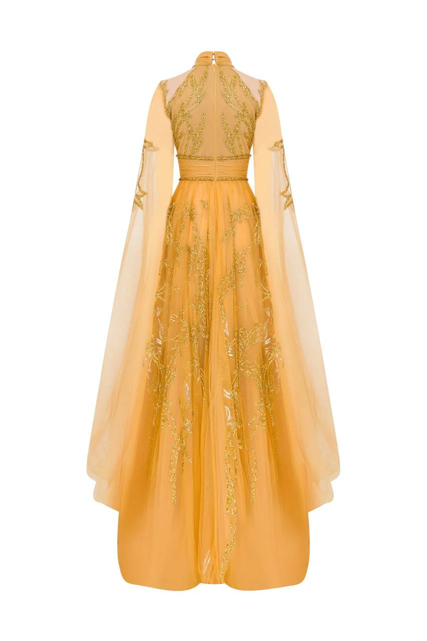 Fouad Sarkis F02844 Couture Evening Gown