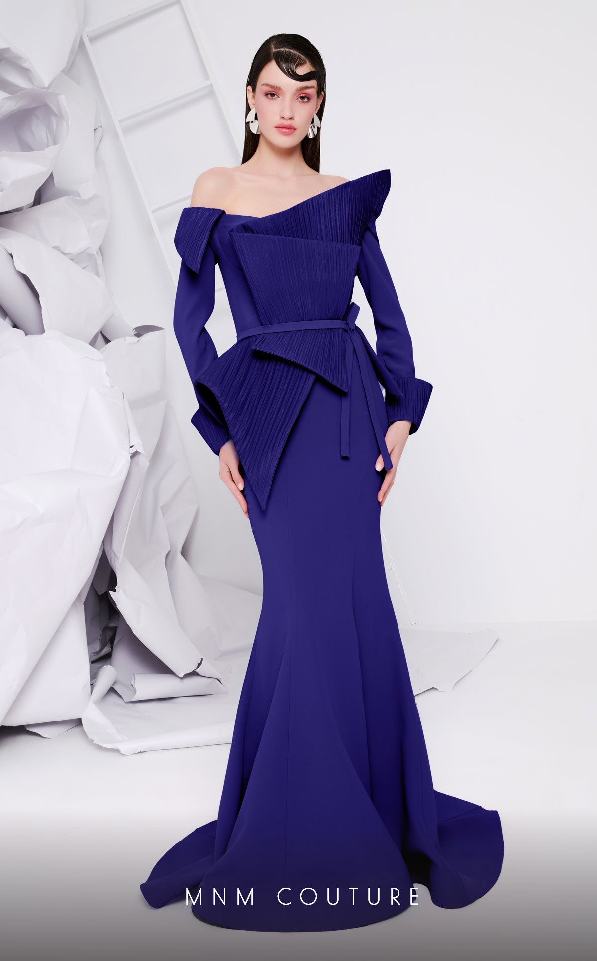 Fouad Sarkis F02846 Couture Evening Gown