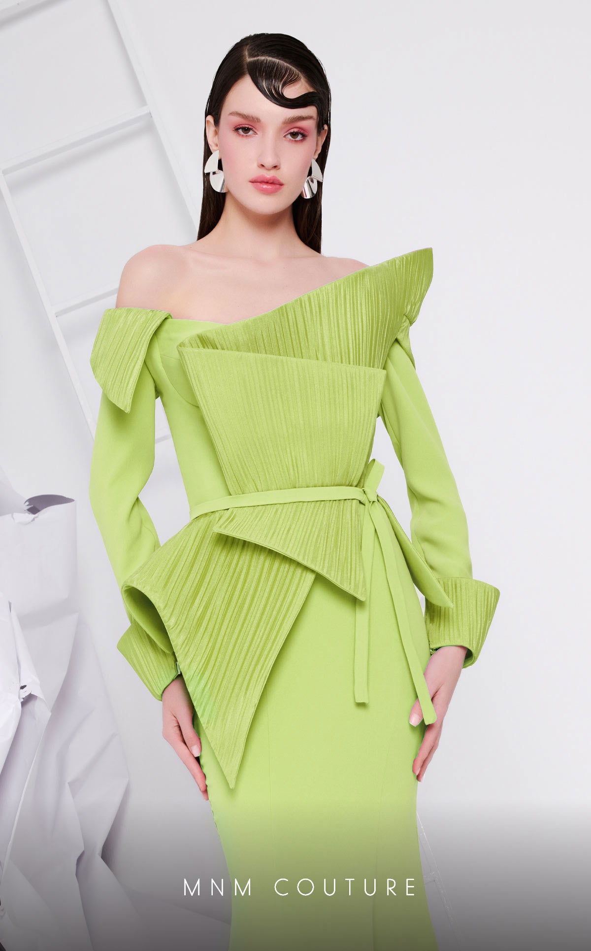 Fouad Sarkis F02846 Couture Evening Gown