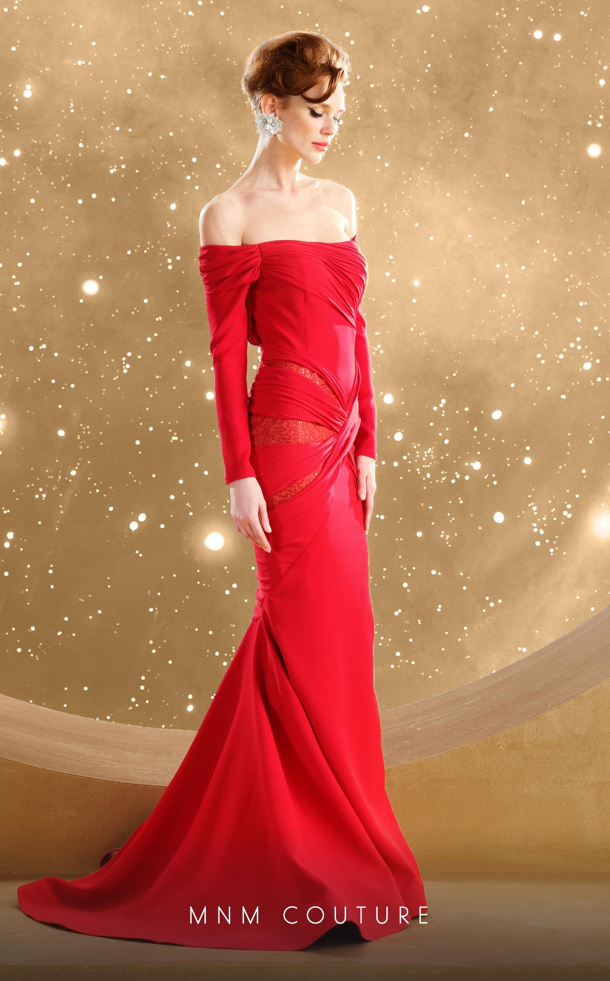 Fouad Sarkis F02848 Couture Evening Gown