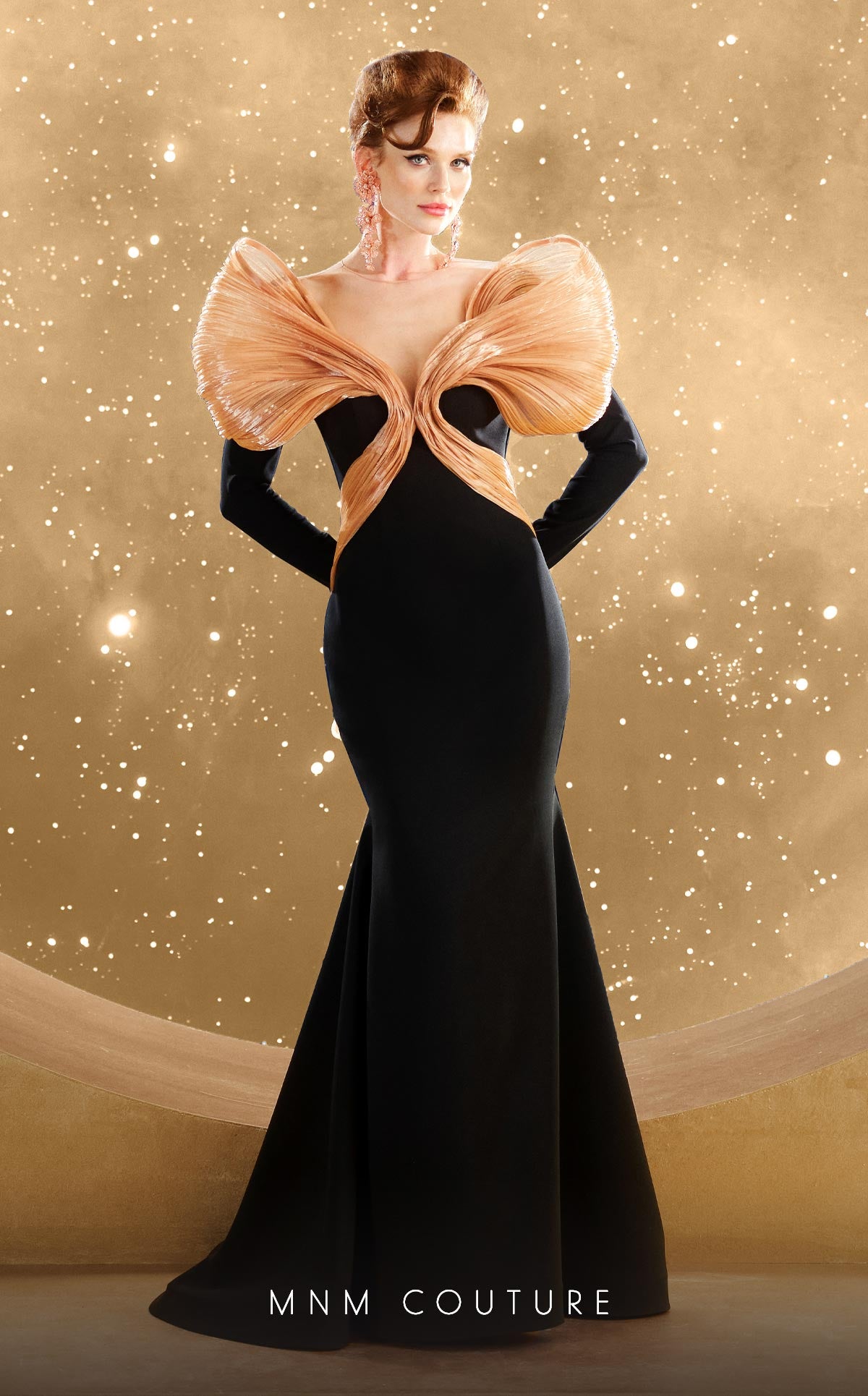 Fouad Sarkis F02849 Couture Evening Gown