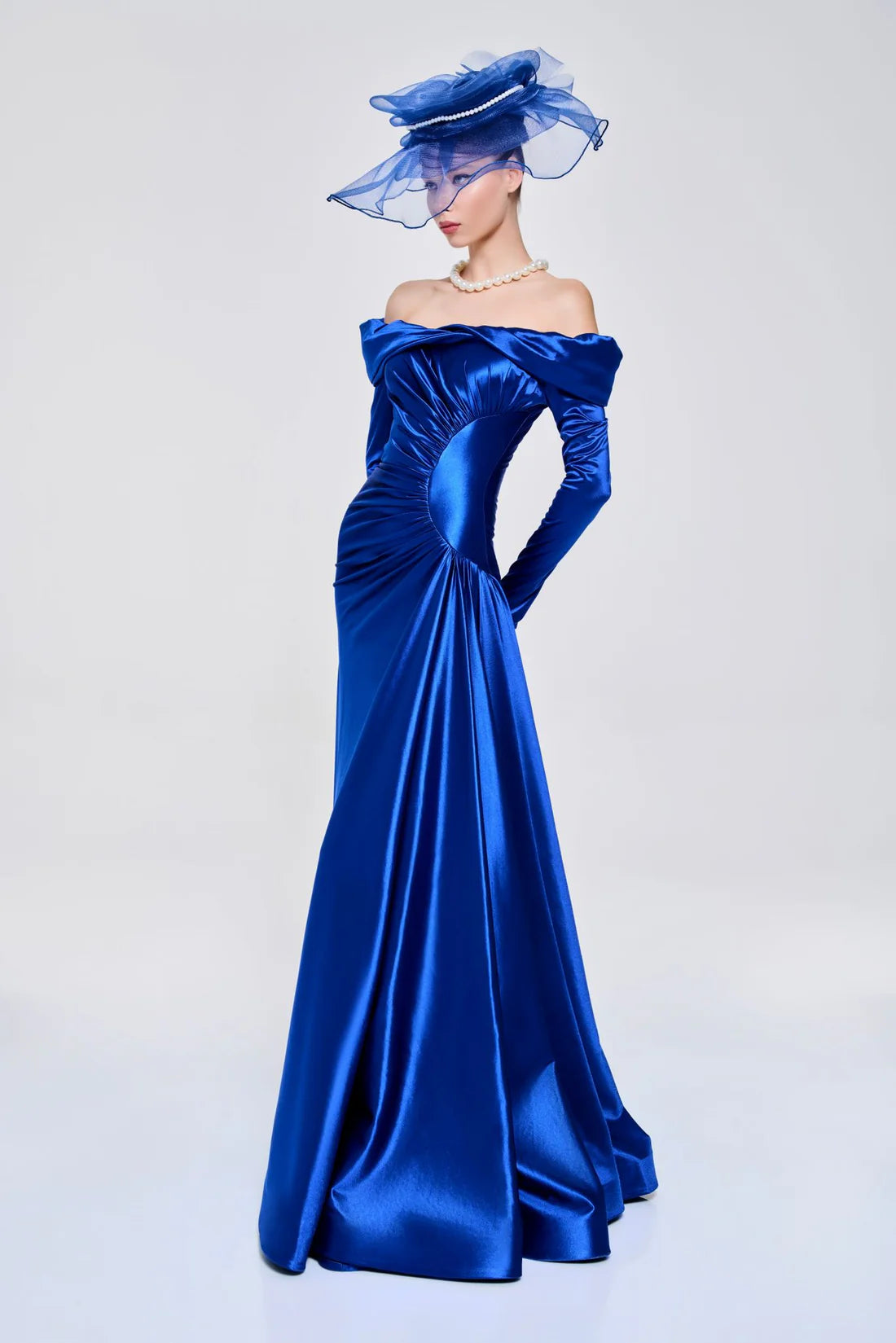 Fouad Sarkis F02851 Couture Evening Gown
