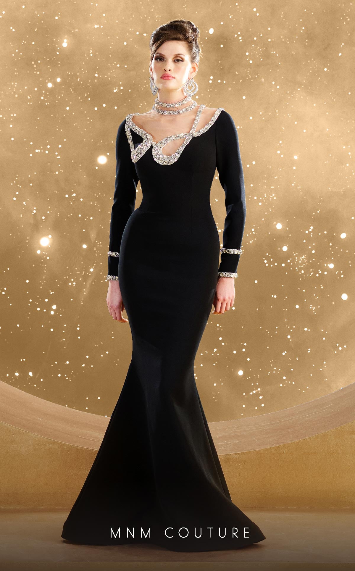 Fouad Sarkis F02852 Couture Evening Gown