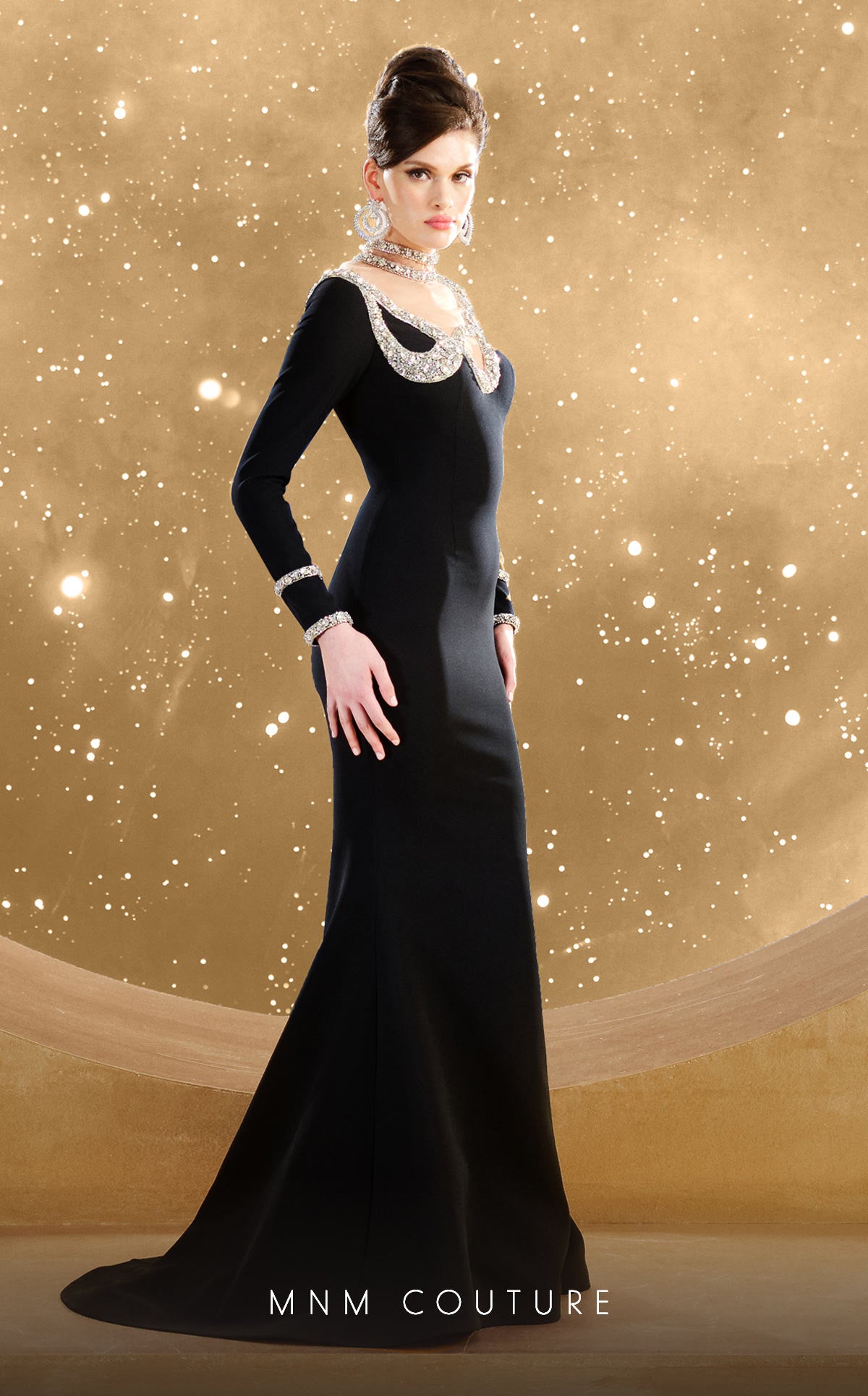 Fouad Sarkis F02852 Couture Evening Gown