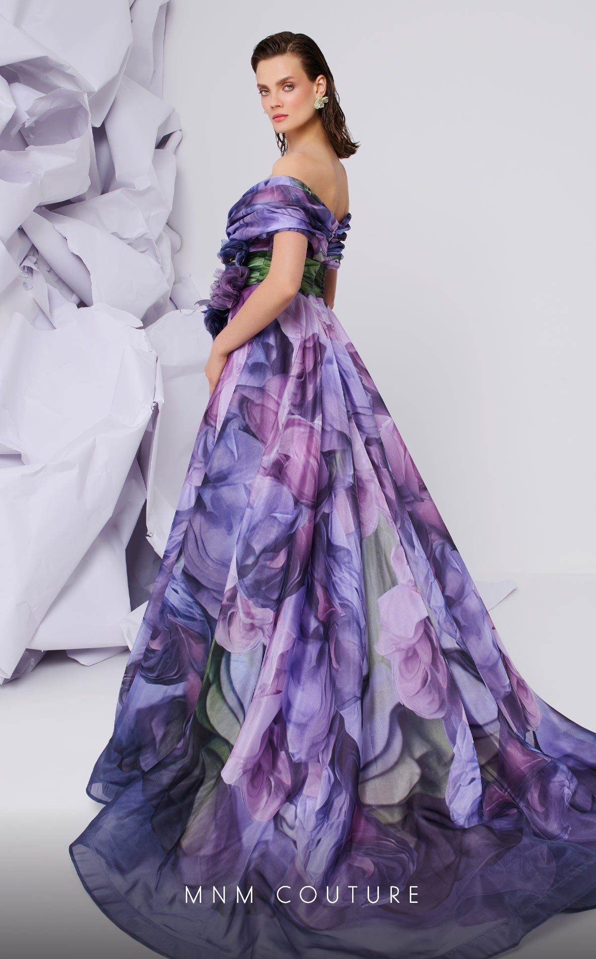 Fouad Sarkis F02855 Couture Evening Gown