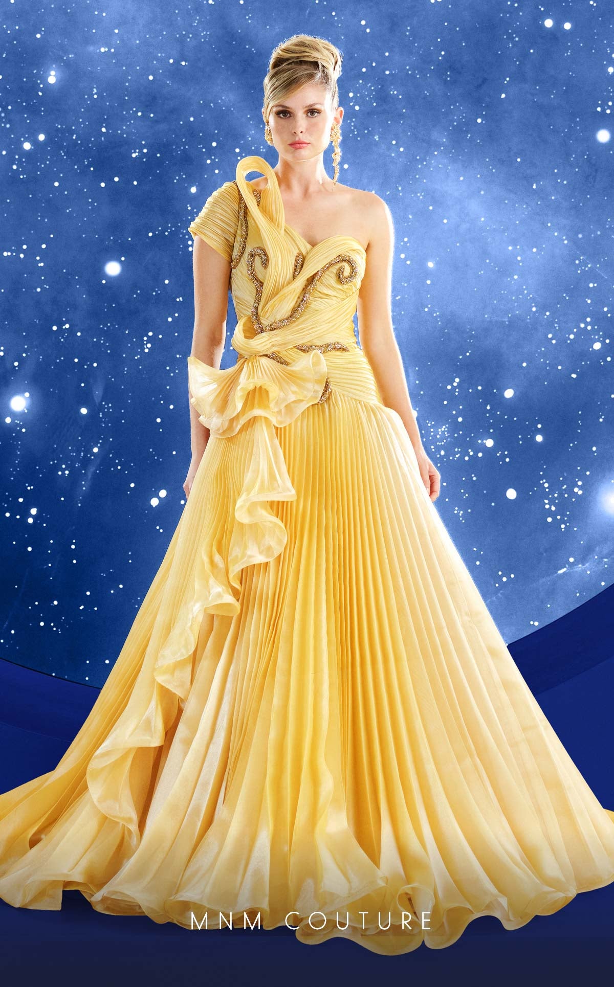 Fouad Sarkis F02856 Couture Evening Gown