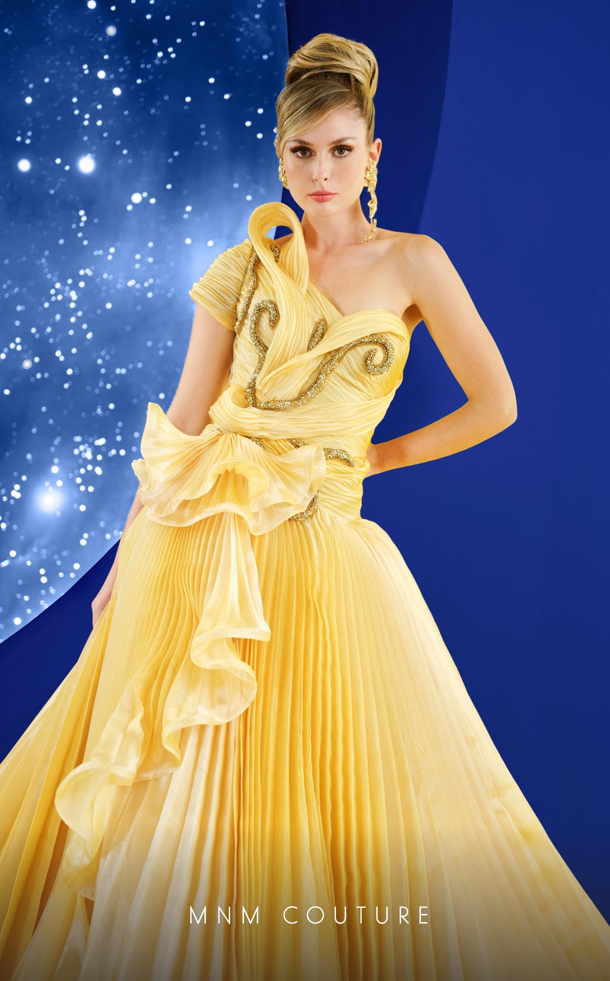 Fouad Sarkis F02856 Couture Evening Gown