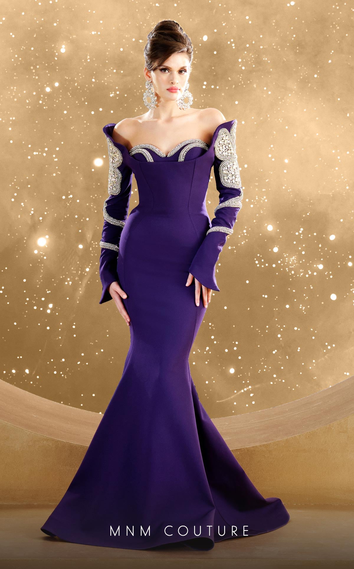 Fouad Sarkis F02858 Couture Evening Gown