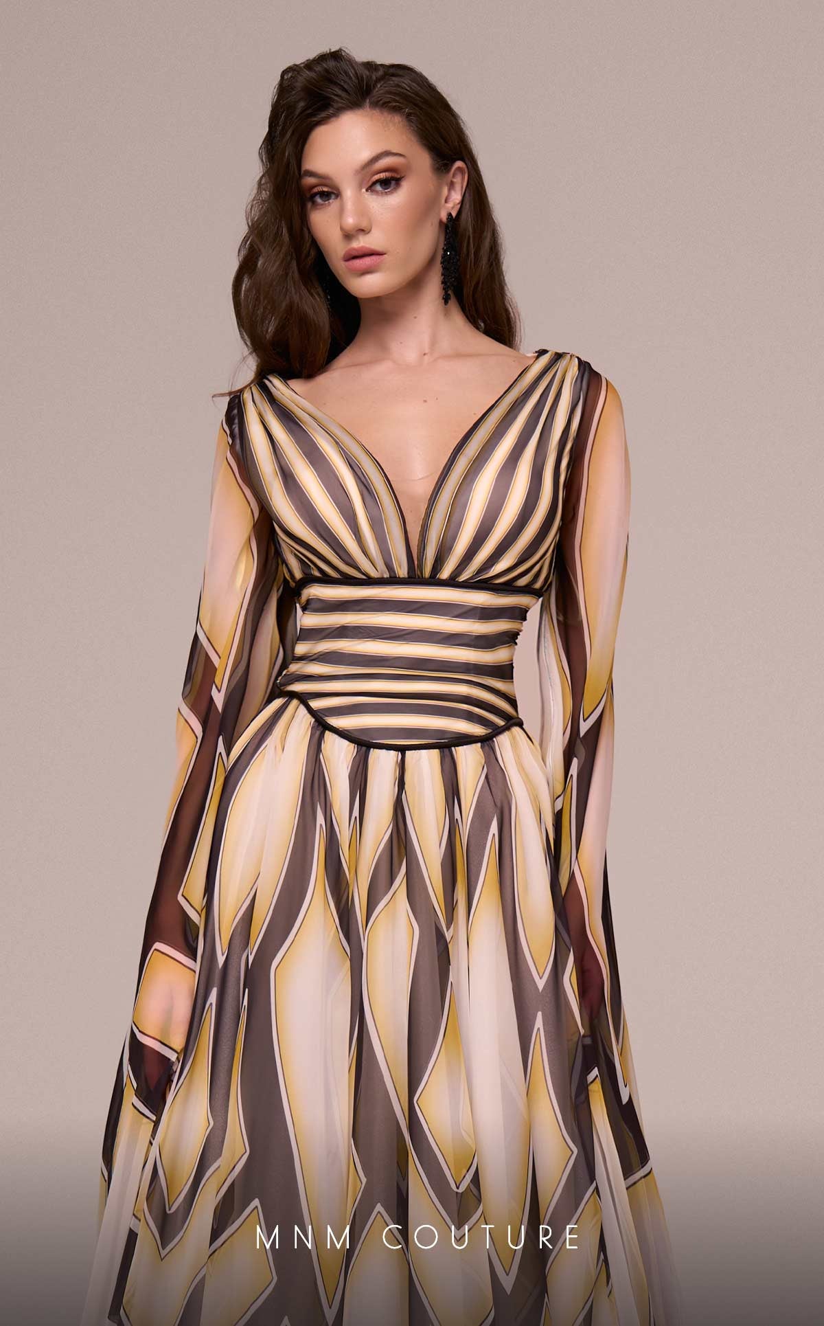 Fouad Sarkis F02862 Couture Evening Gown