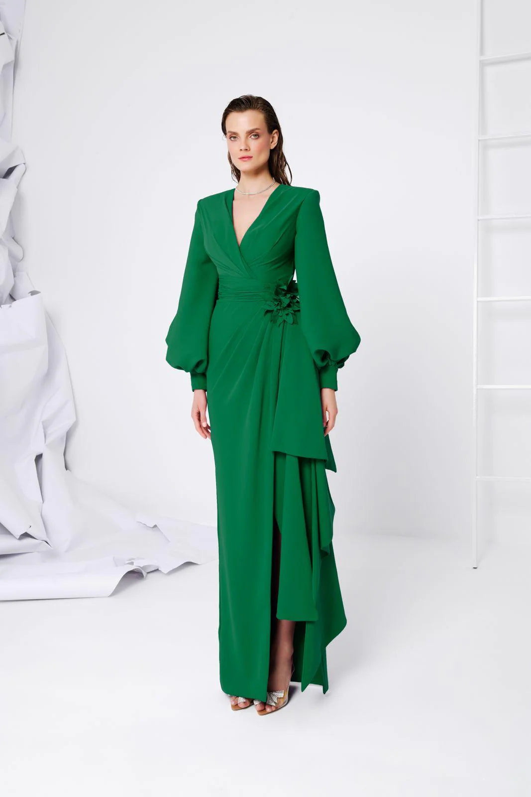 Fouad Sarkis F02866 Couture Evening Gown
