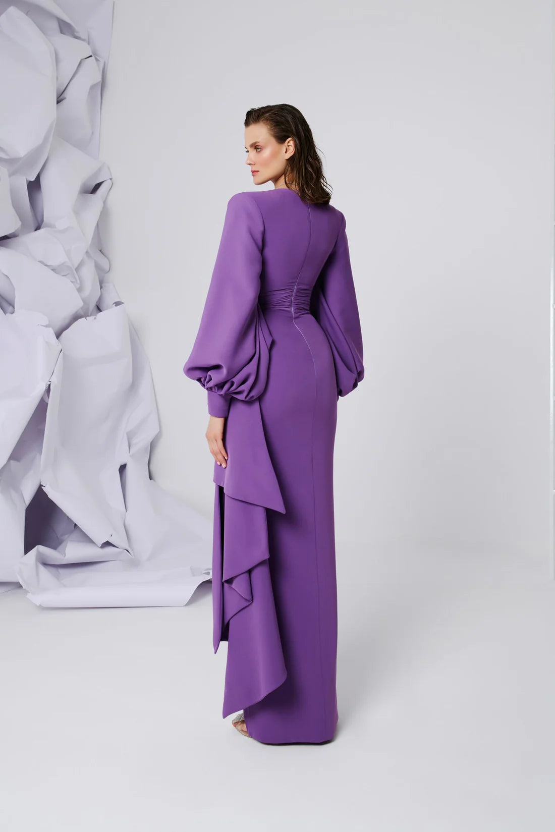 Fouad Sarkis F02866 Couture Evening Gown