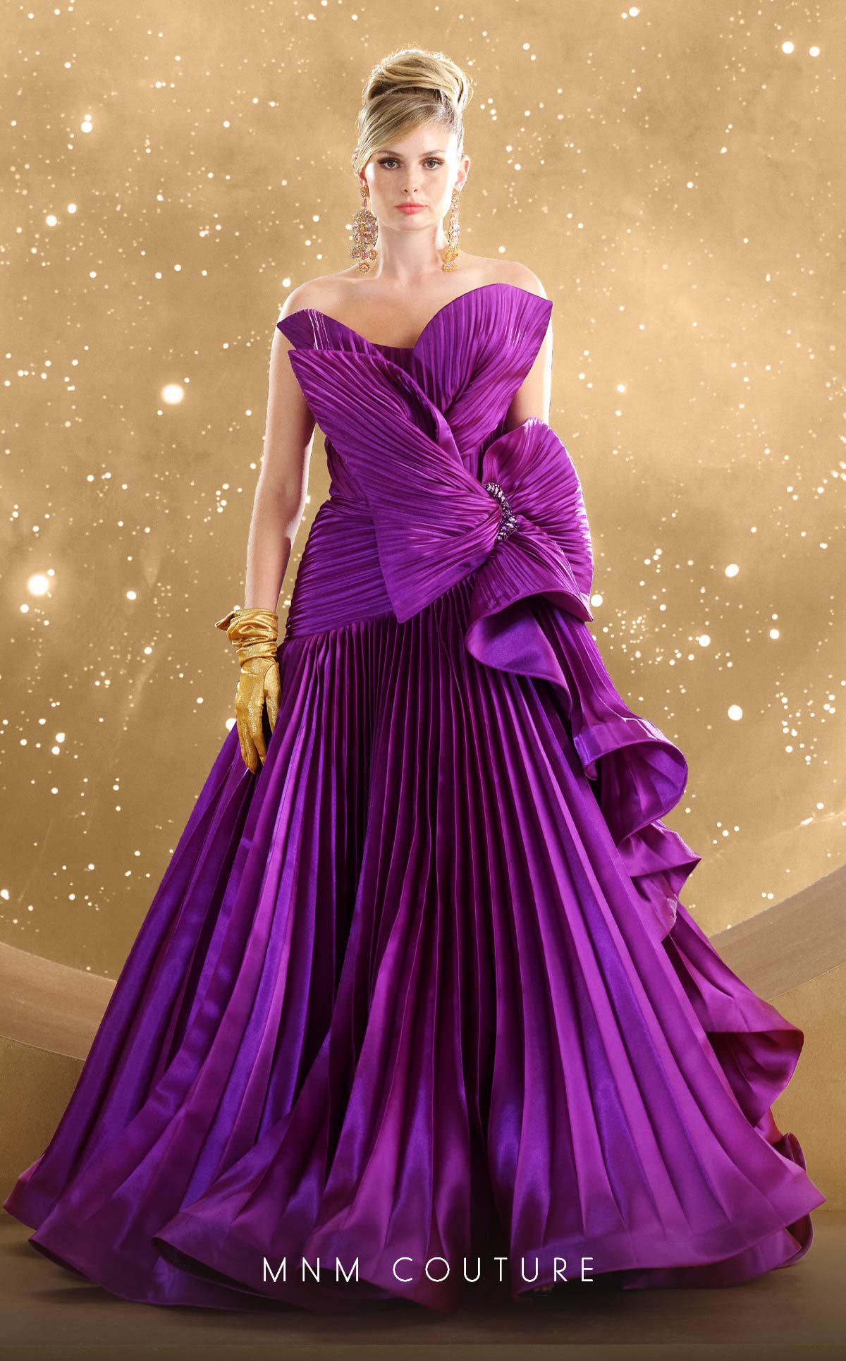 Fouad Sarkis F02867 Couture Evening Gown