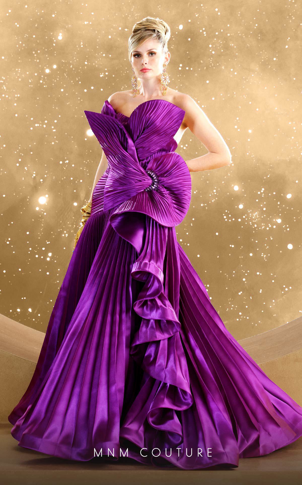 Fouad Sarkis F02867 Couture Evening Gown