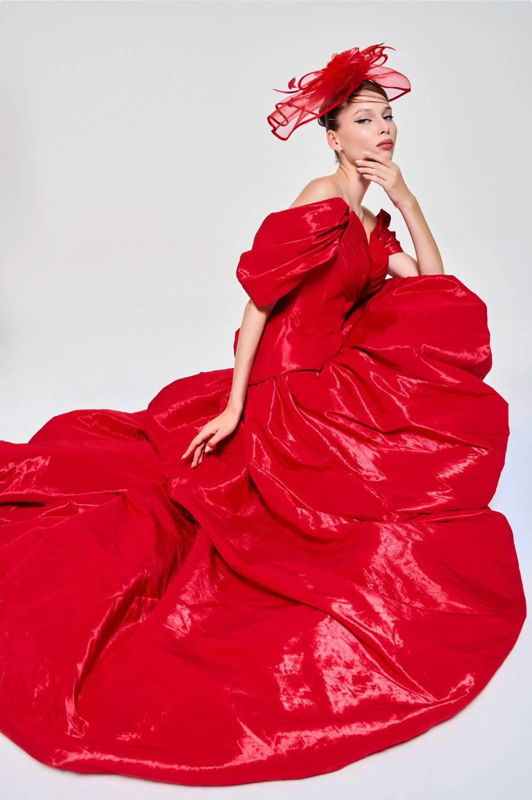 Fouad Sarkis F02872A Couture Evening Gown