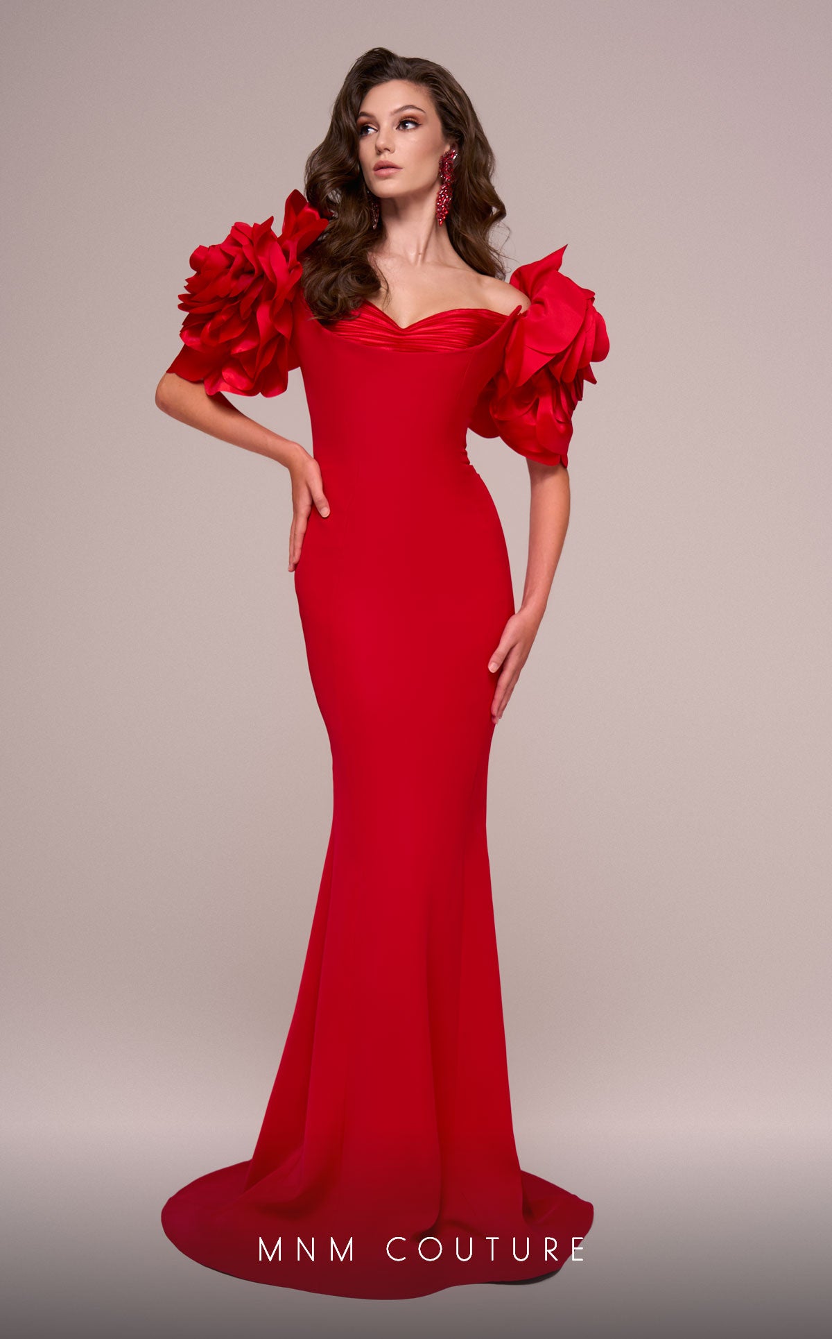 Fouad Sarkis F02886 Couture Evening Gown