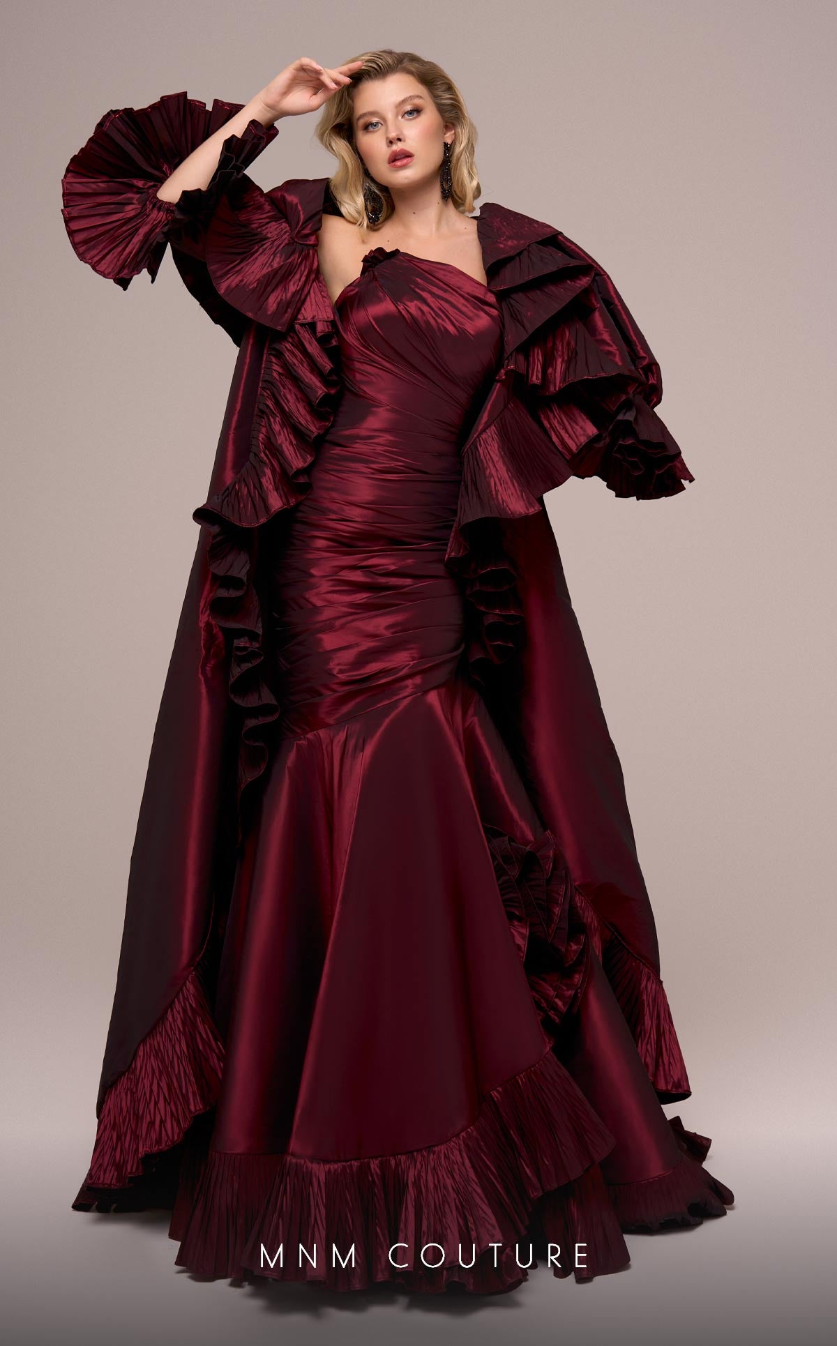 Fouad Sarkis F02893 Couture Evening Gown