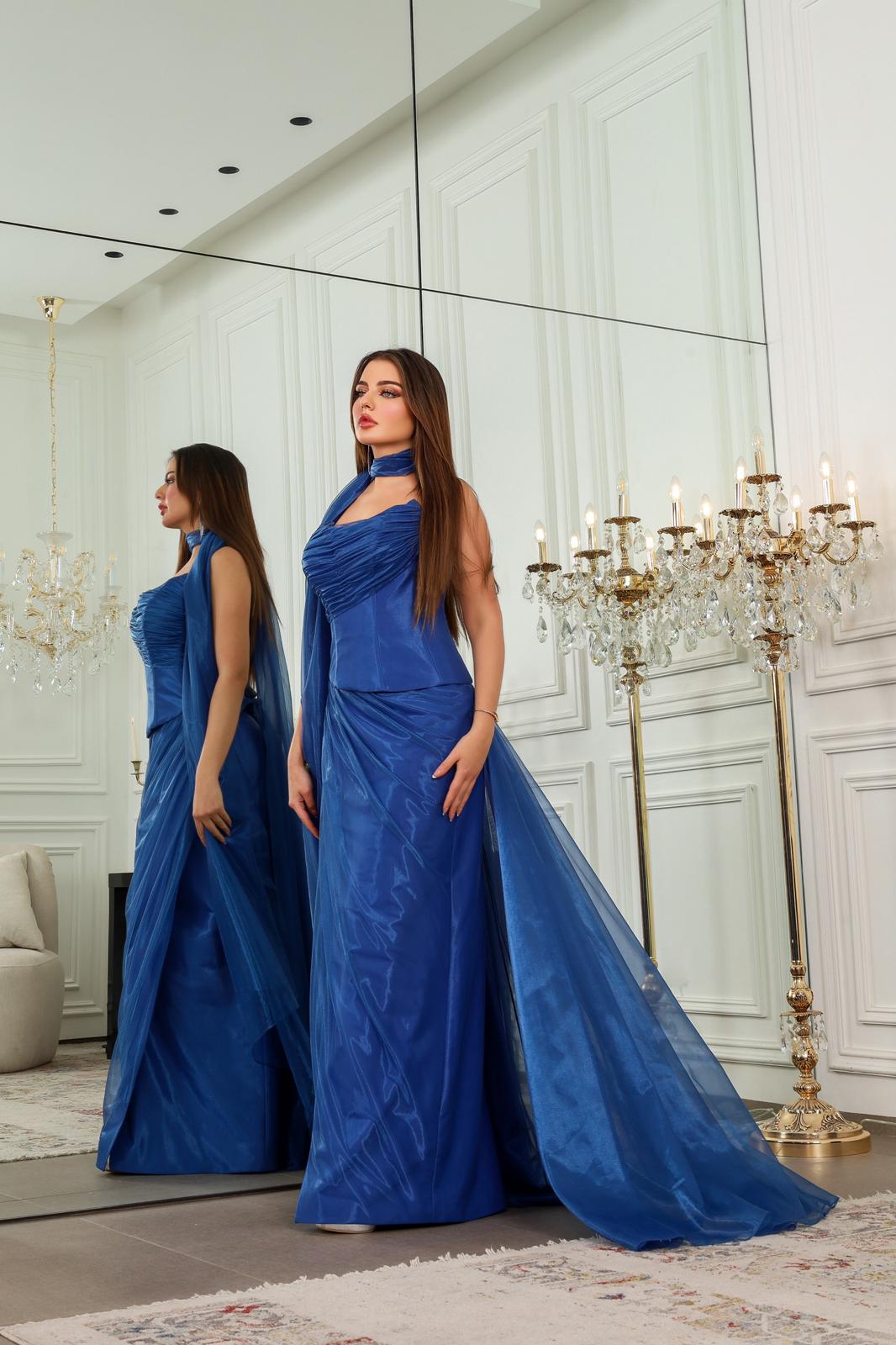 Fouad Sarkis F02894 Couture Evening Gown