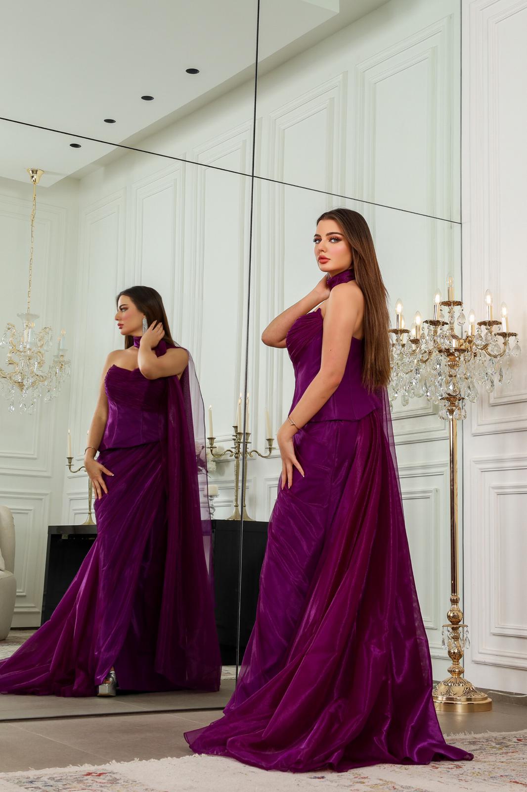 Fouad Sarkis F02894 Couture Evening Gown