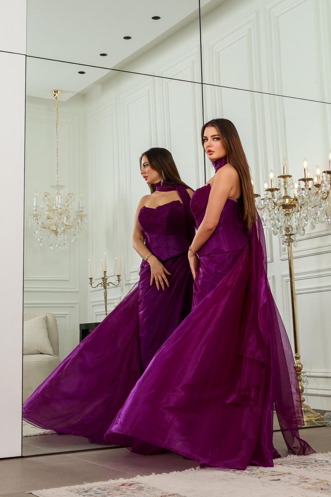 Fouad Sarkis F02894 Couture Evening Gown