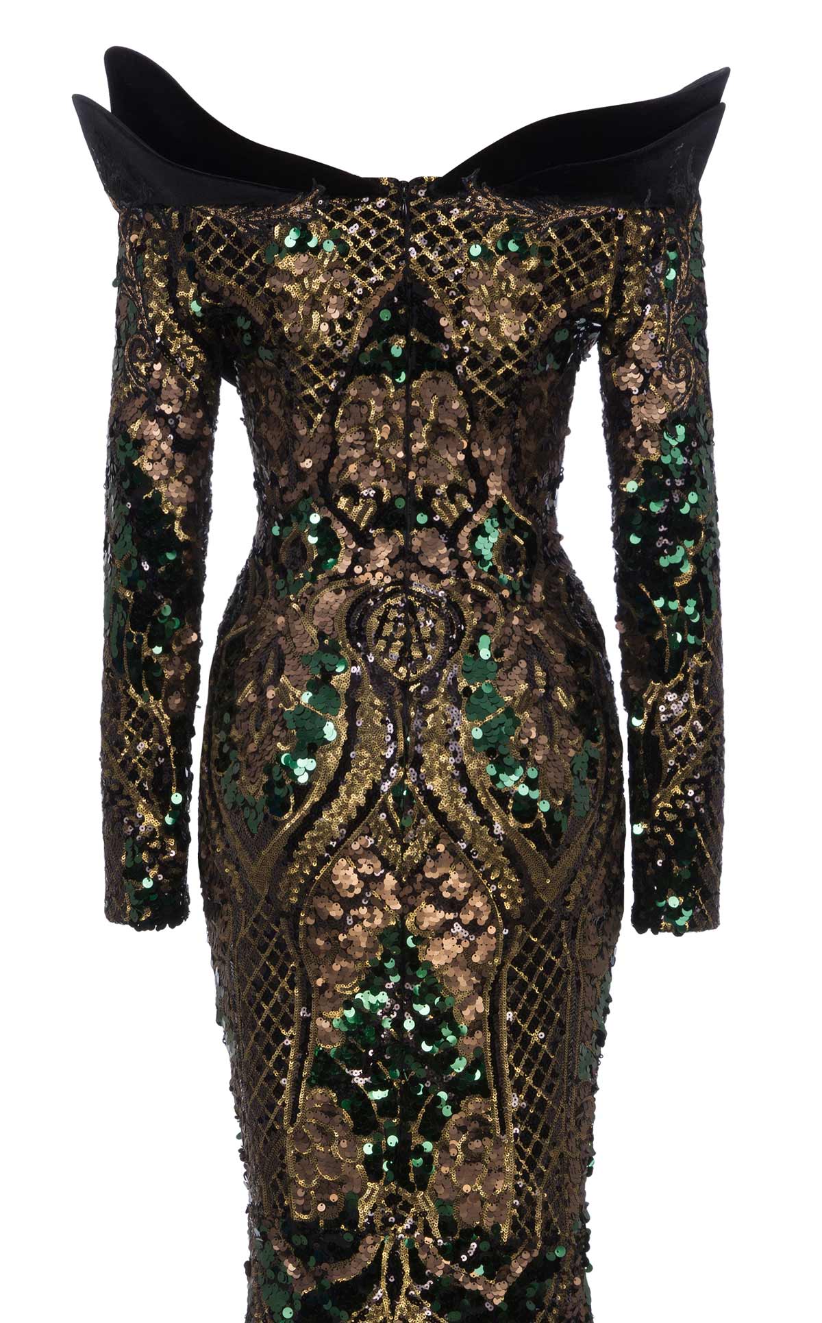Fouad Sarkis F02896 Couture Evening Gown