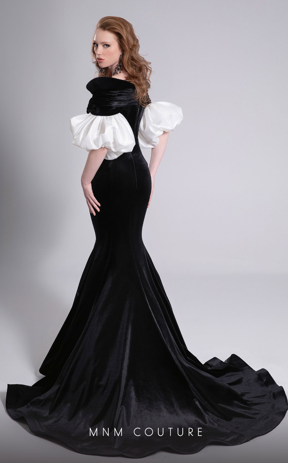 Fouad Sarkis F02898 Couture Evening Gown