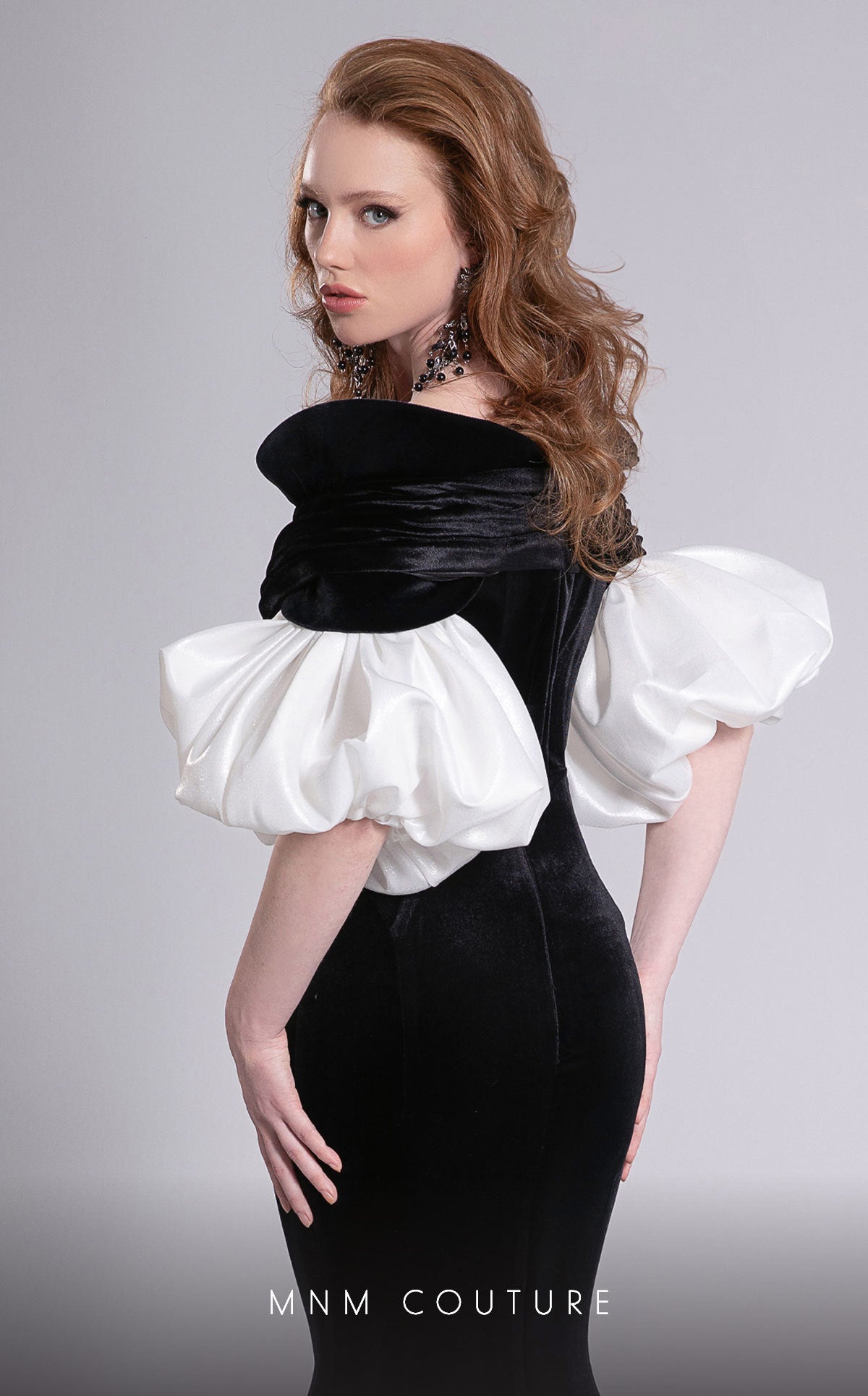 Fouad Sarkis F02898 Couture Evening Gown