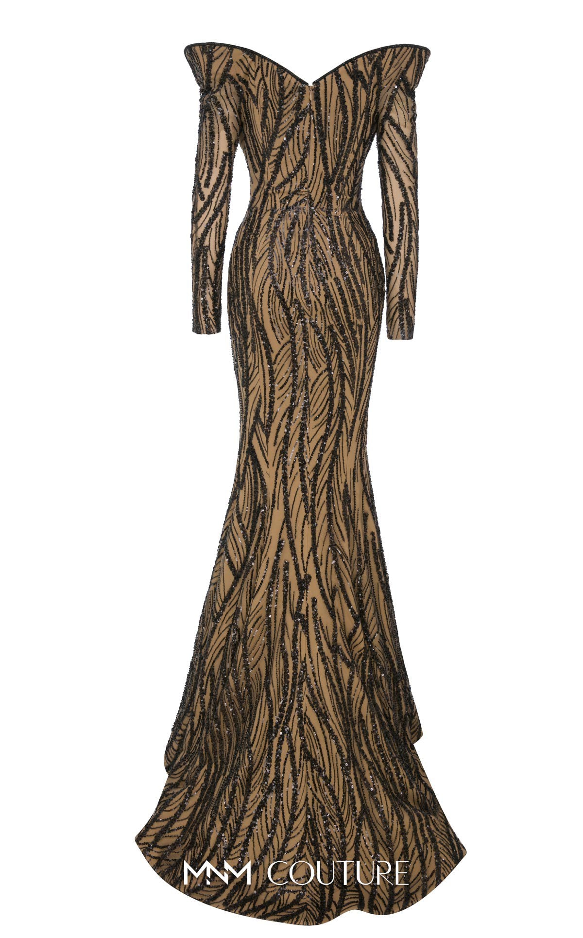 Fouad Sarkis F02900 Couture Evening Gown