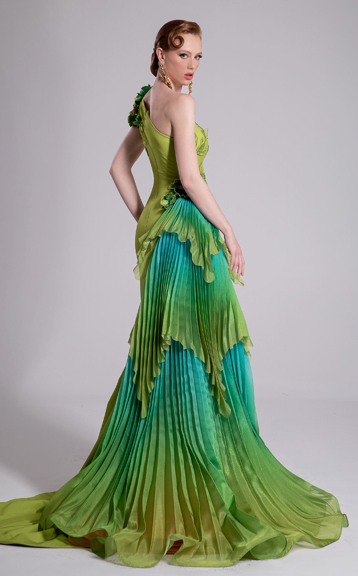 Fouad Sarkis F02911 Couture Evening Gown