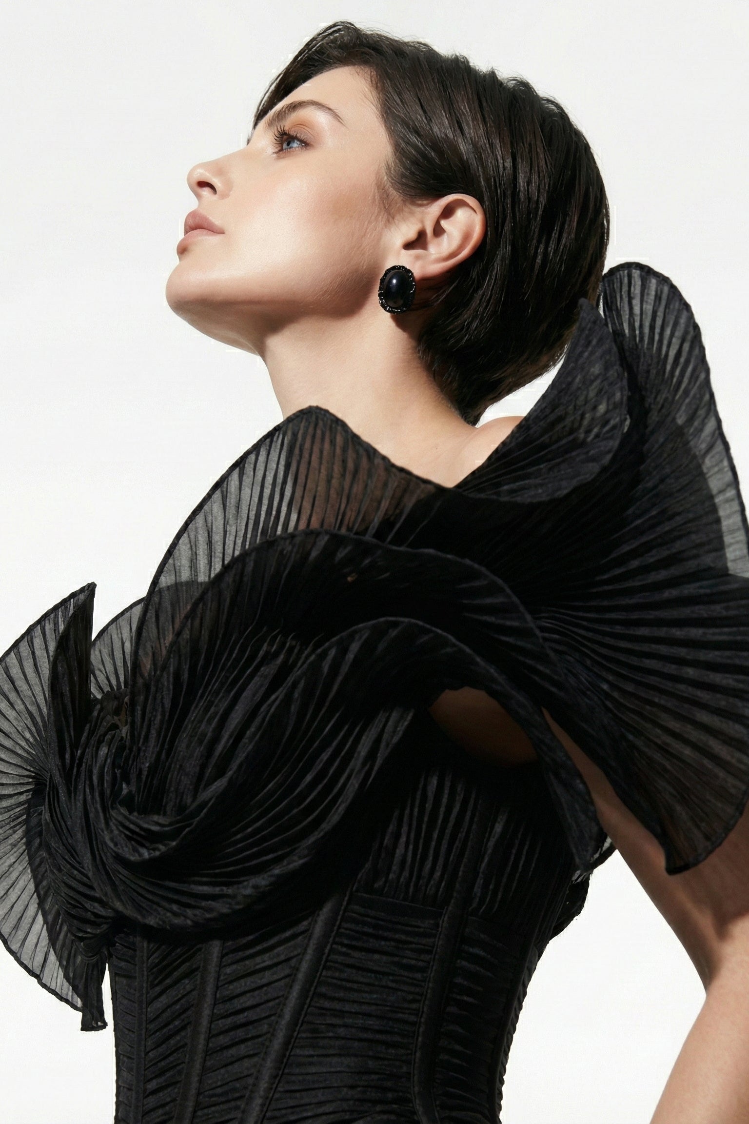 Fouad Sarkis F03032 Couture Evening Gown
