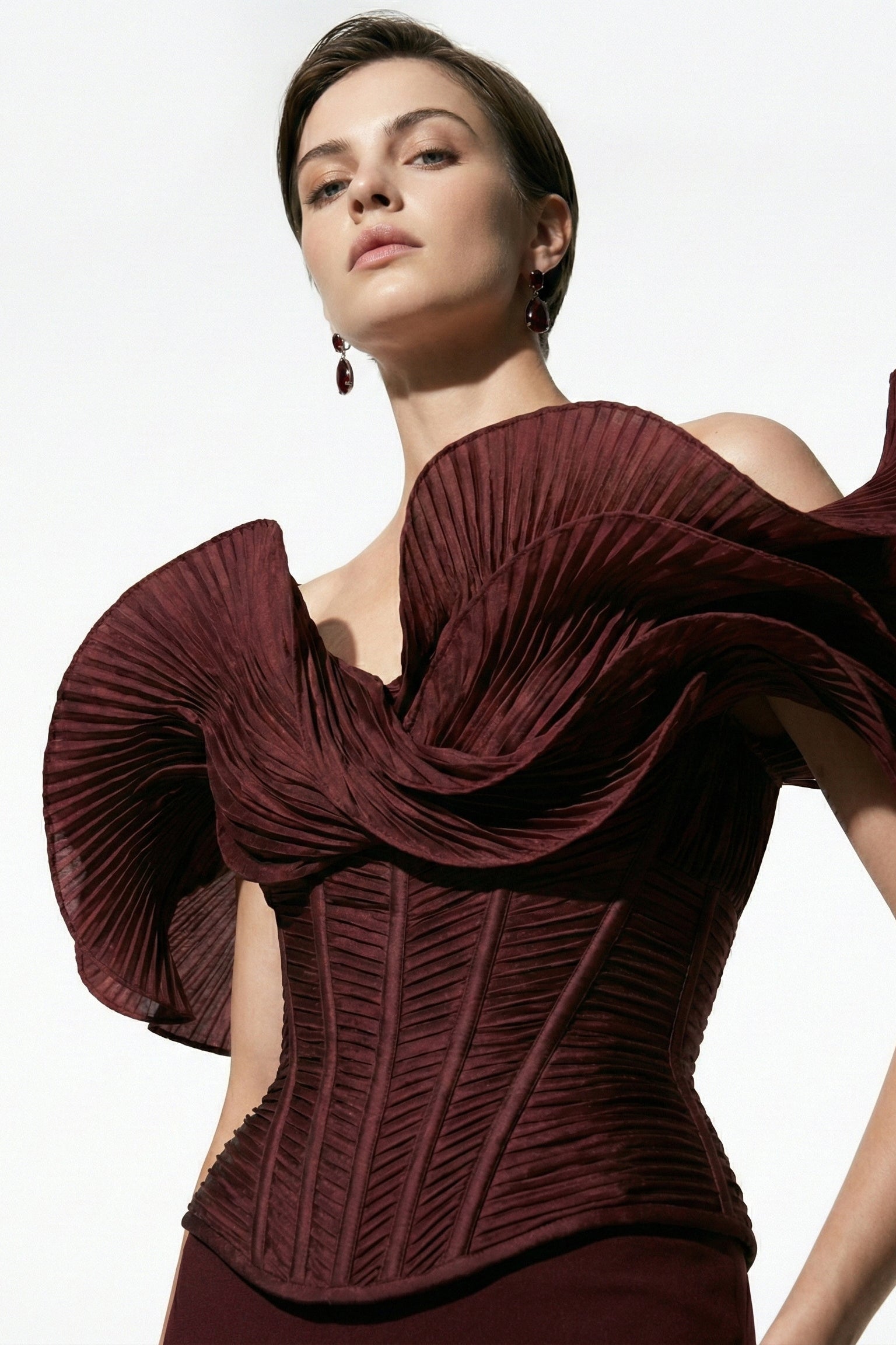 Fouad Sarkis F03032 Couture Evening Gown