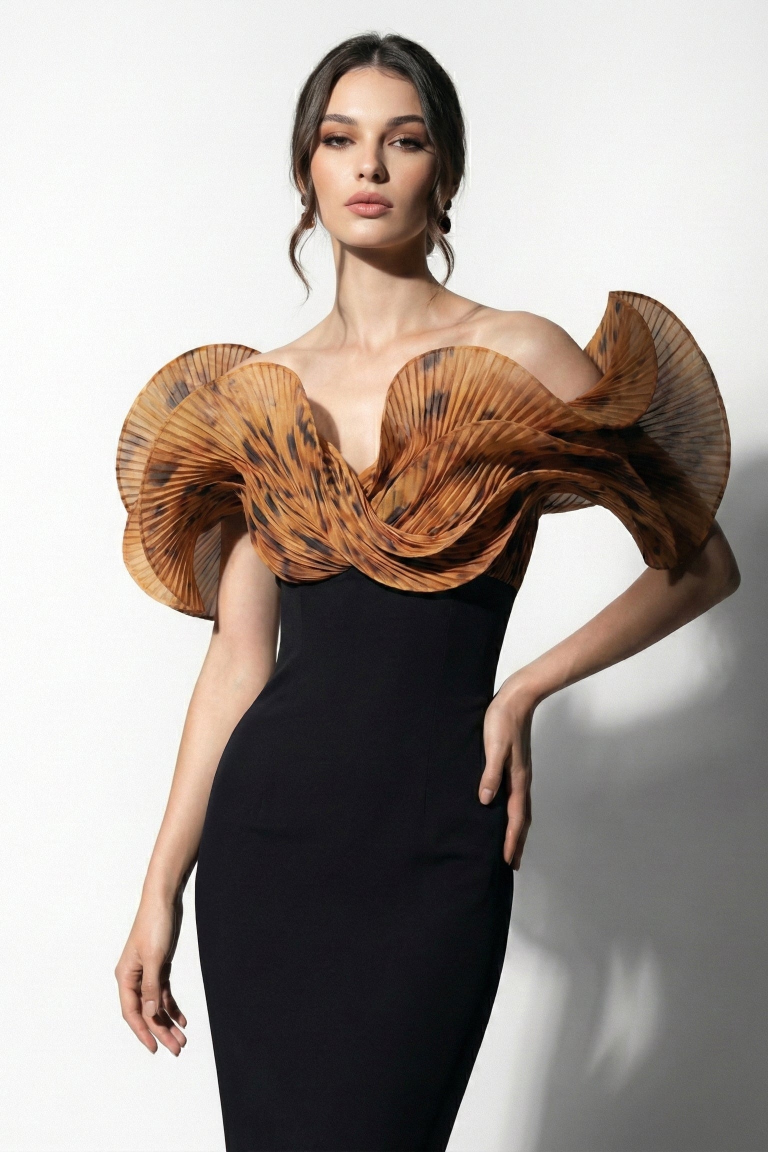 Fouad Sarkis F03033 Couture Evening Gown