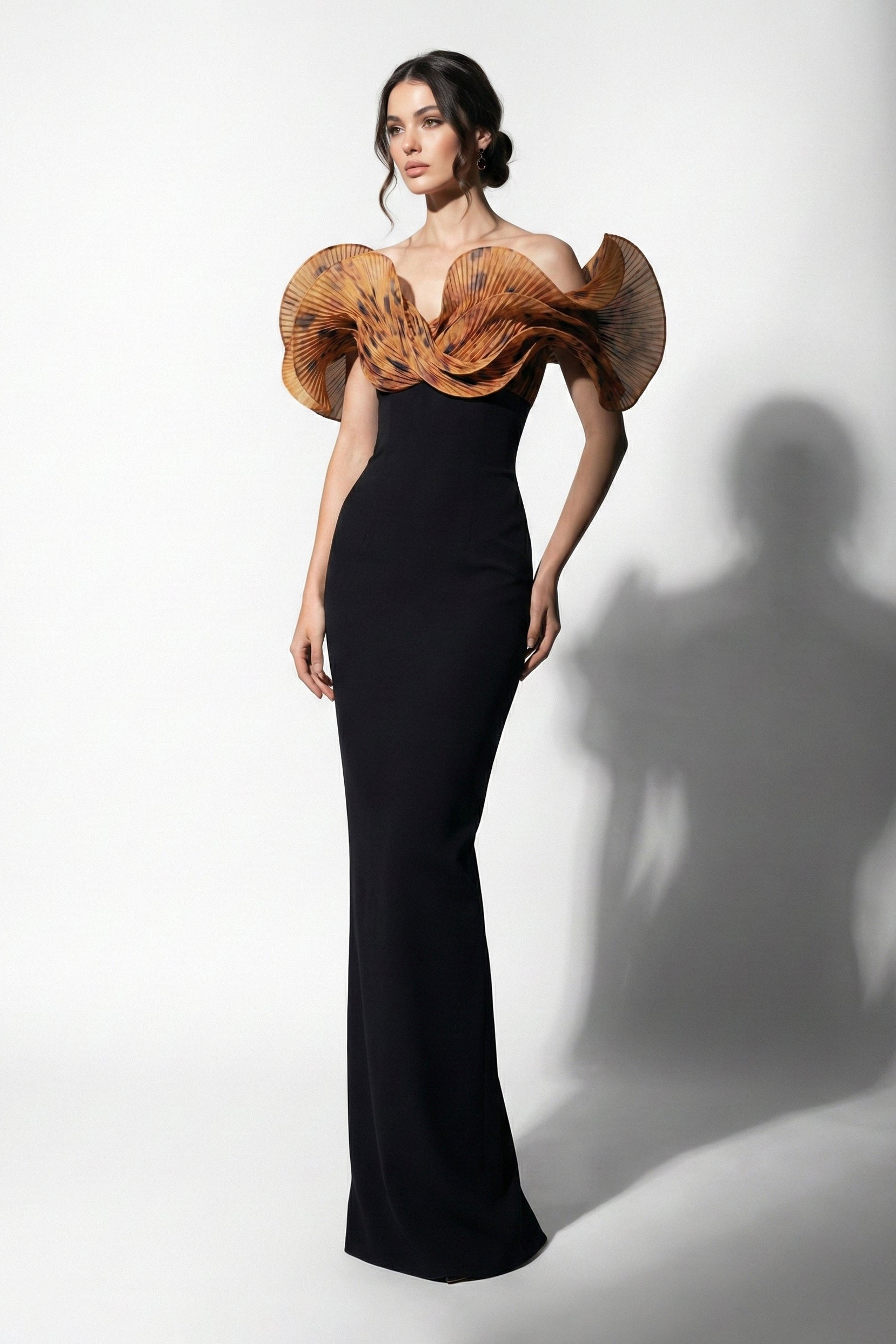 Fouad Sarkis F03033 Couture Evening Gown