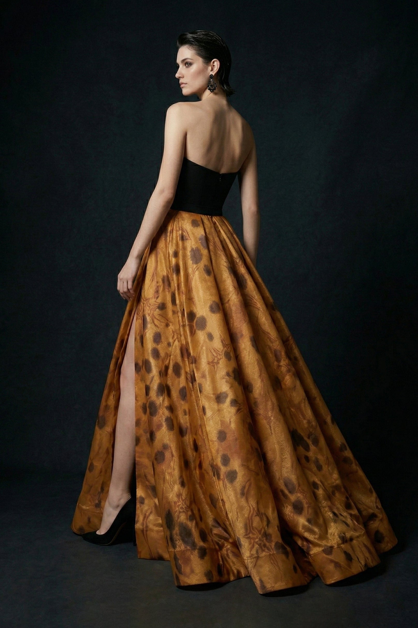 Fouad Sarkis F03034 Couture Evening Gown