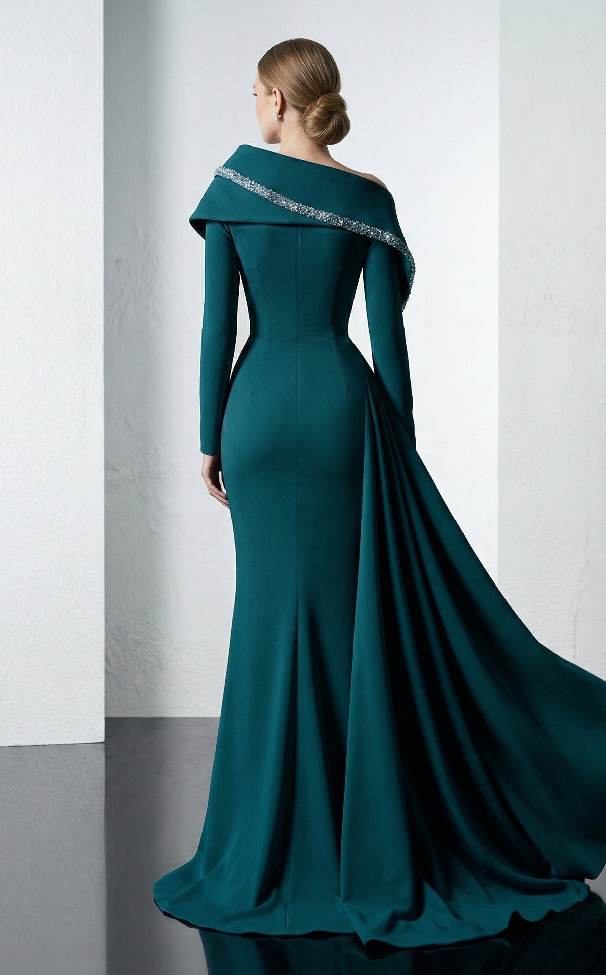 Fouad Sarkis F03038 Couture Evening Gown