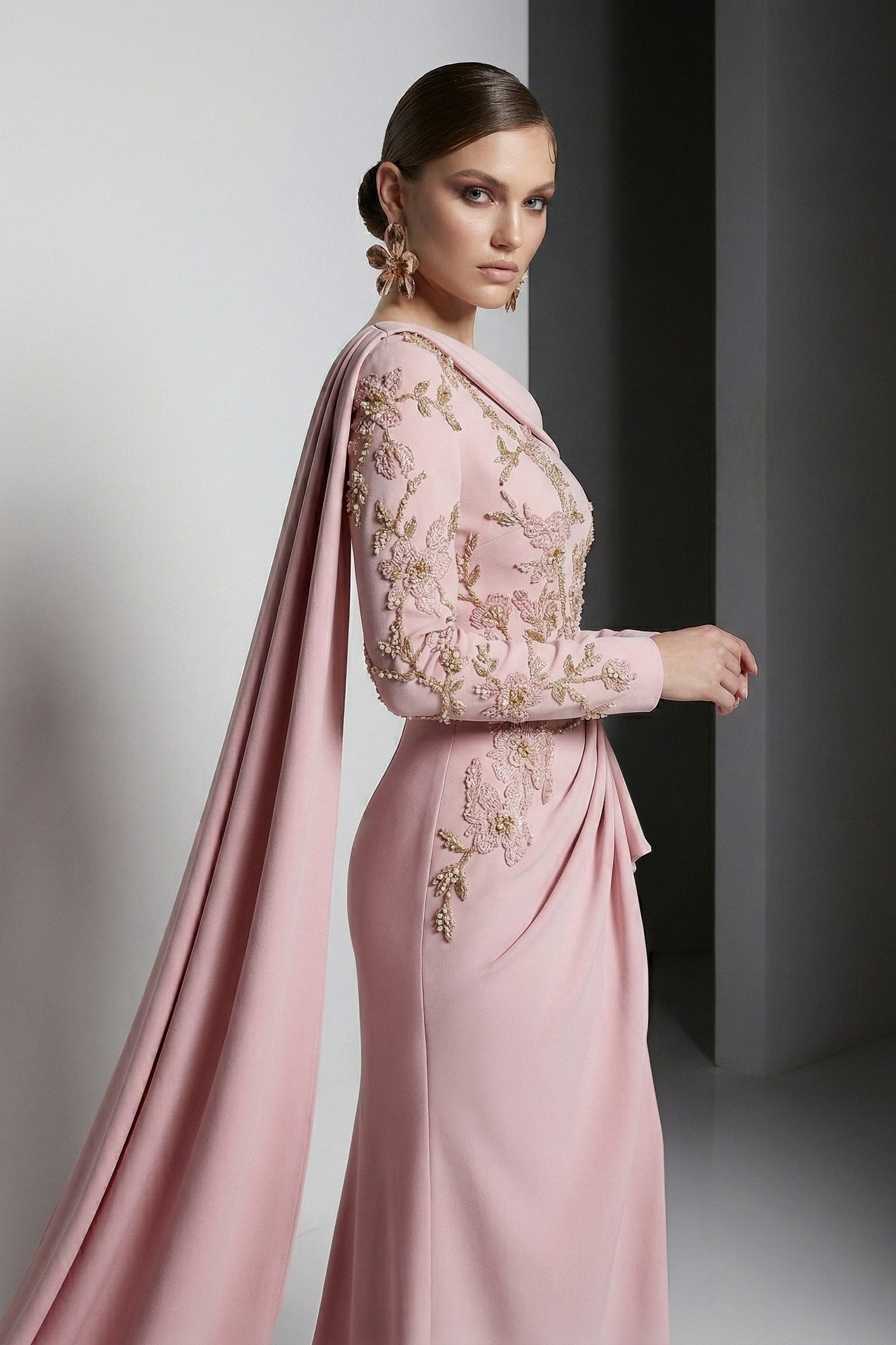 Fouad Sarkis F3039 Couture Evening Gown