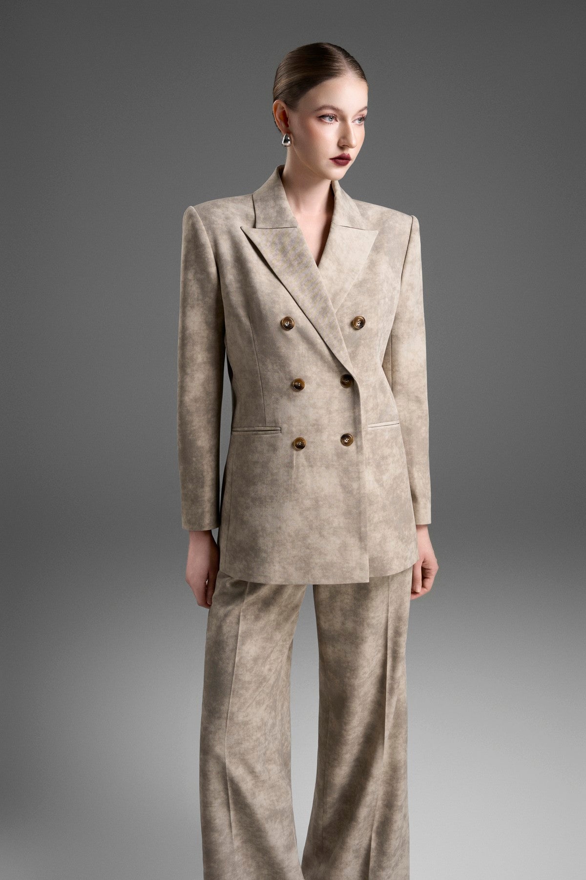 Modern, Straight-Leg Tailored Trousers