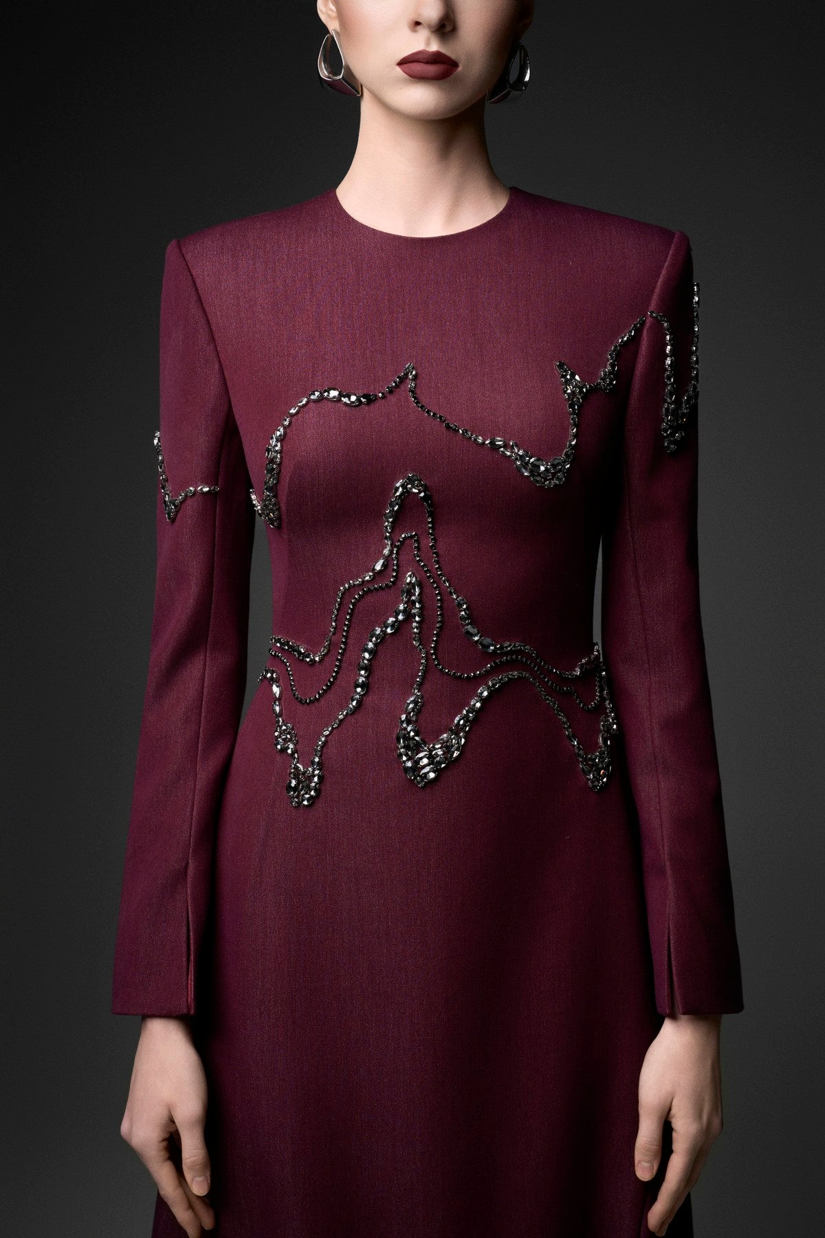 Wave A-Line Dress