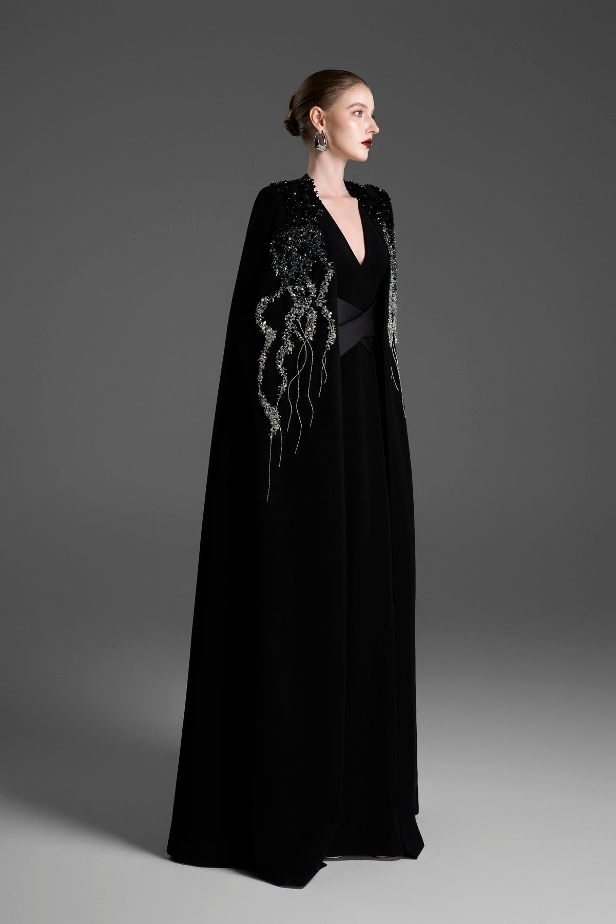 Crystal Drape Dress